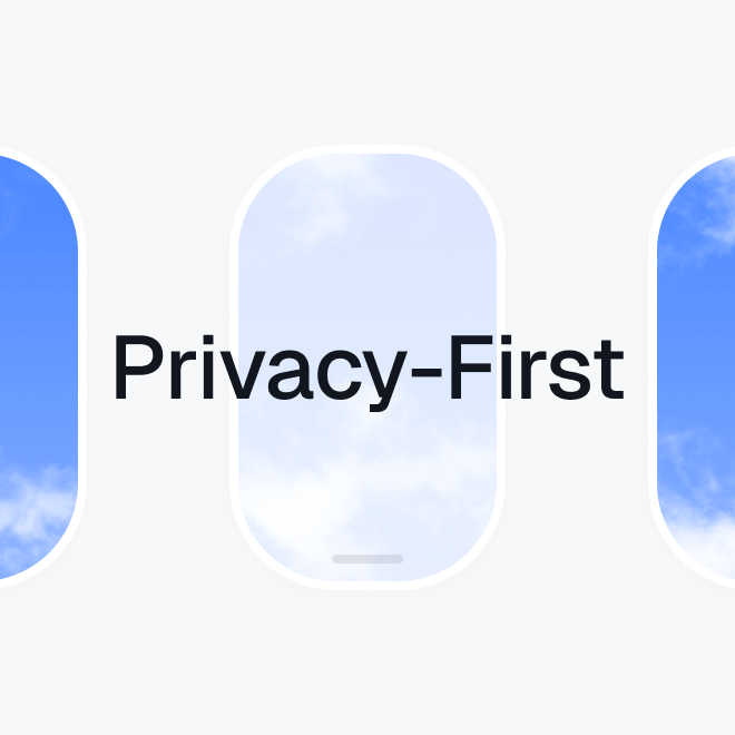 Privacy first Illustration